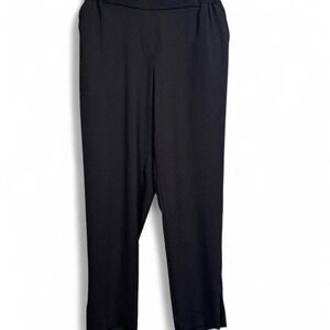 Anthropologie The Essential Pull-on Trouser in black size XS